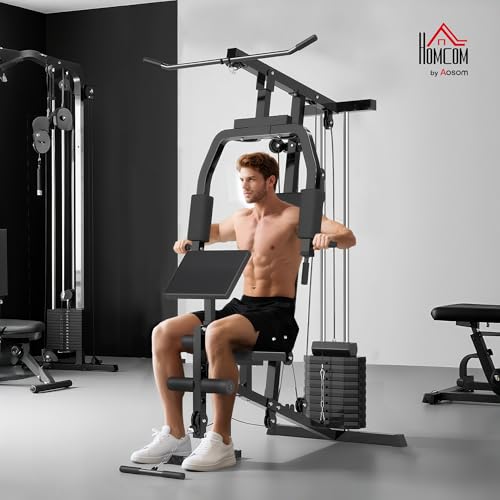 99Lbs Weight Stack Home Gym System A734