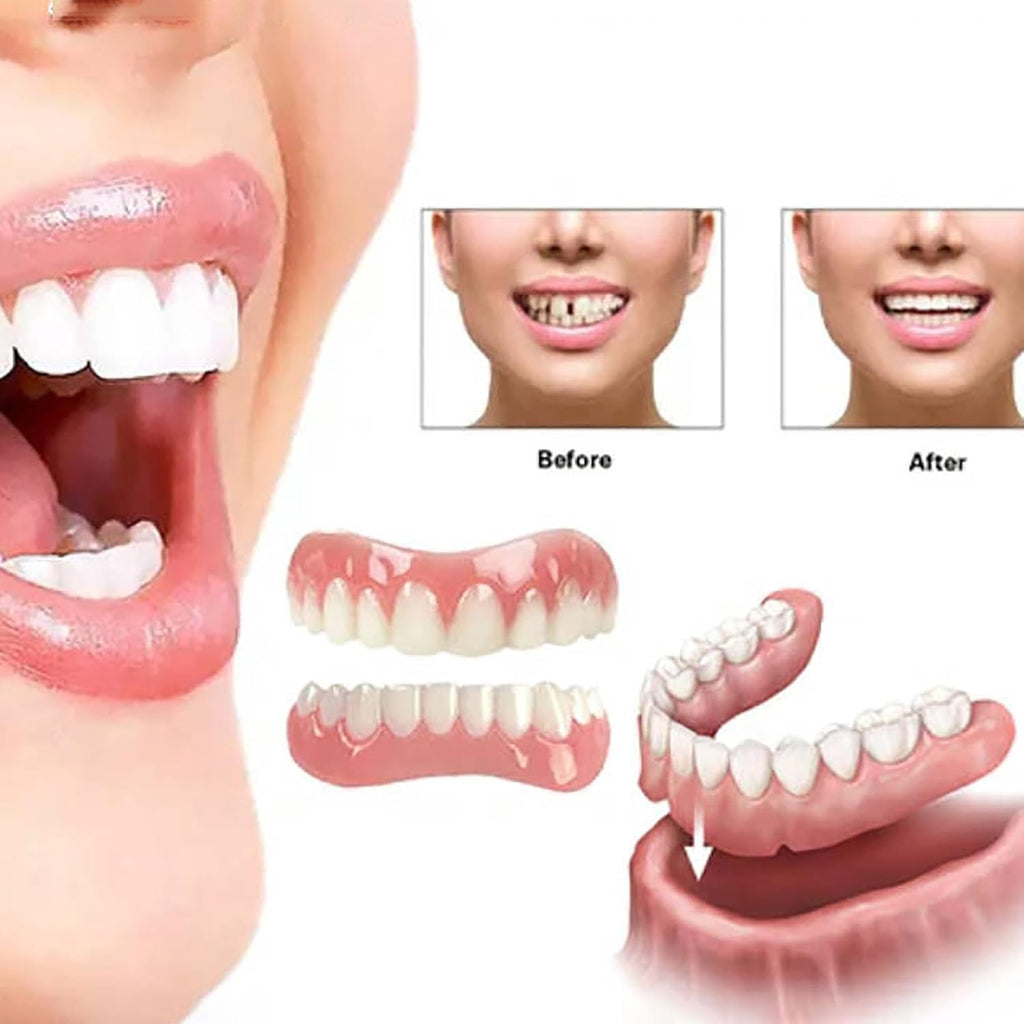 Denture Silicone Reline Kit Upper and Lower Set D1386