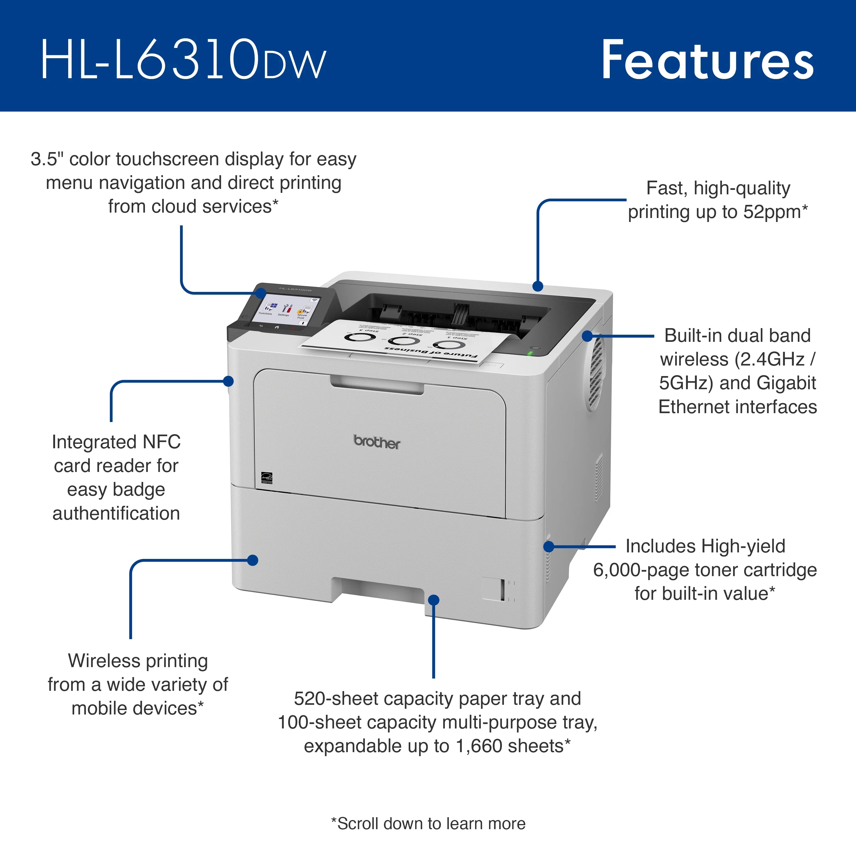 Monochrome Laser Printer Y644583