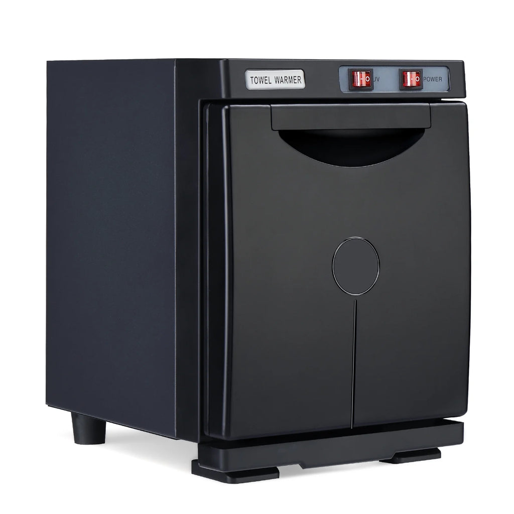 Black 5L Hot Towel Warmer UV Sterilizer Cabinet L389902