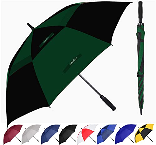 Large 62 Inch Double Canopy Windproof Waterproof Golf Umbrella J73192