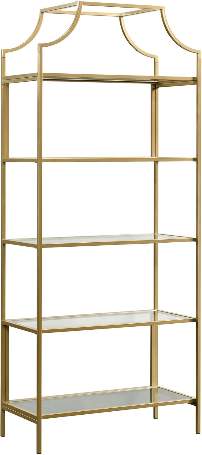 Satin Gold Bookcase K753918