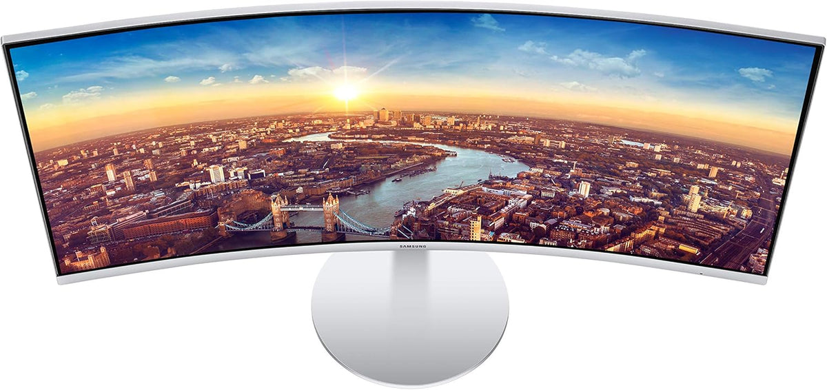 34” Ultrawide QHD Computer Monitor, 100Hz, QLED, Height Adjustable Stand, White V71845