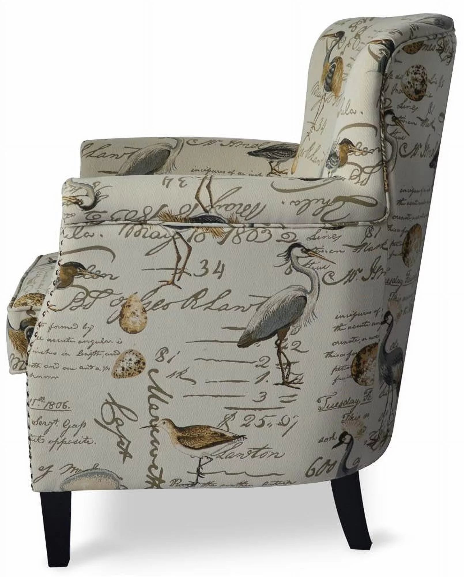 Upholstered Accent Chair with Nailhead Trim M713465