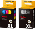 XL Black and Color Ink Jet Cartridge Bundle D4640