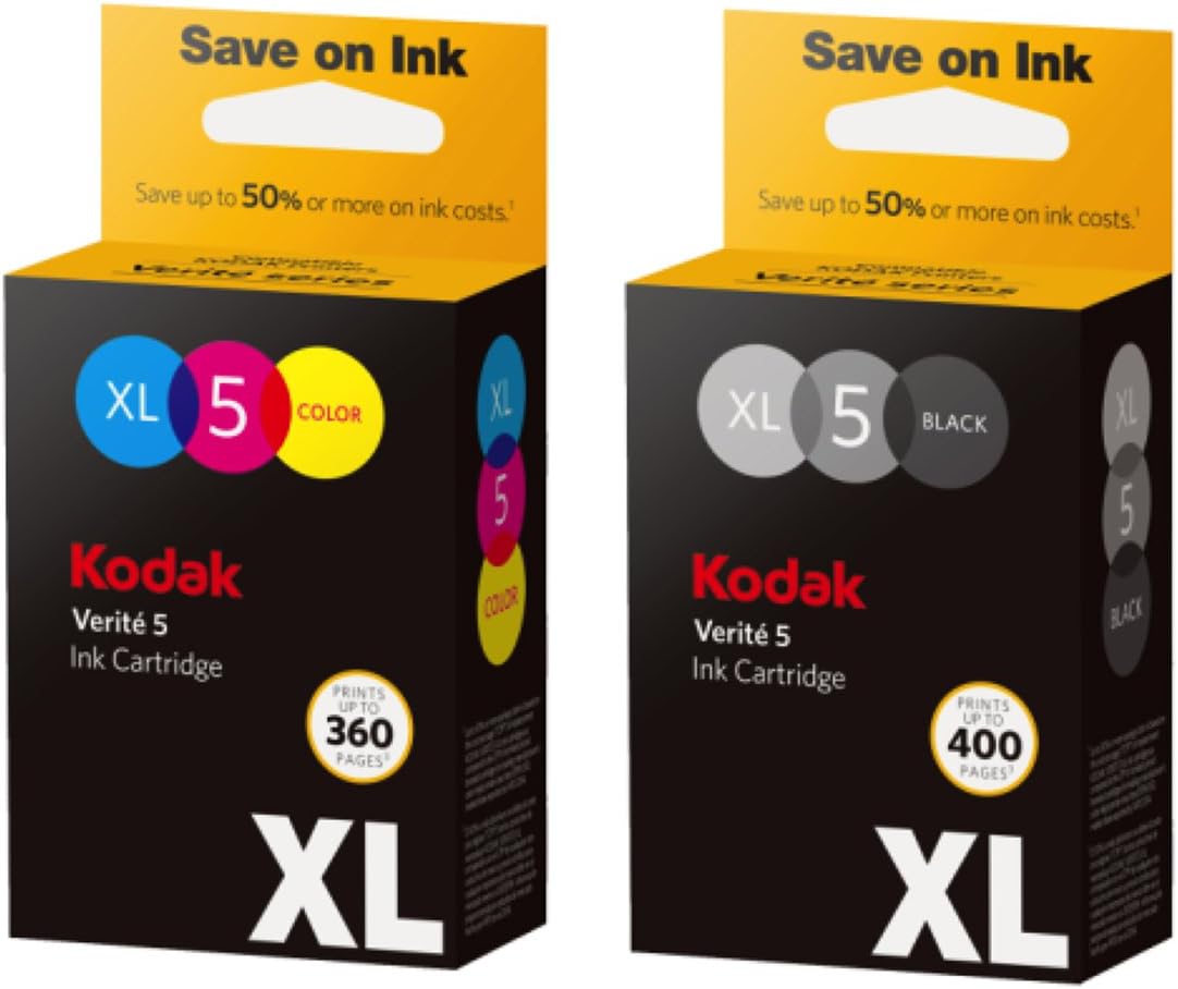 XL Black and Color Ink Jet Cartridge Bundle D4640
