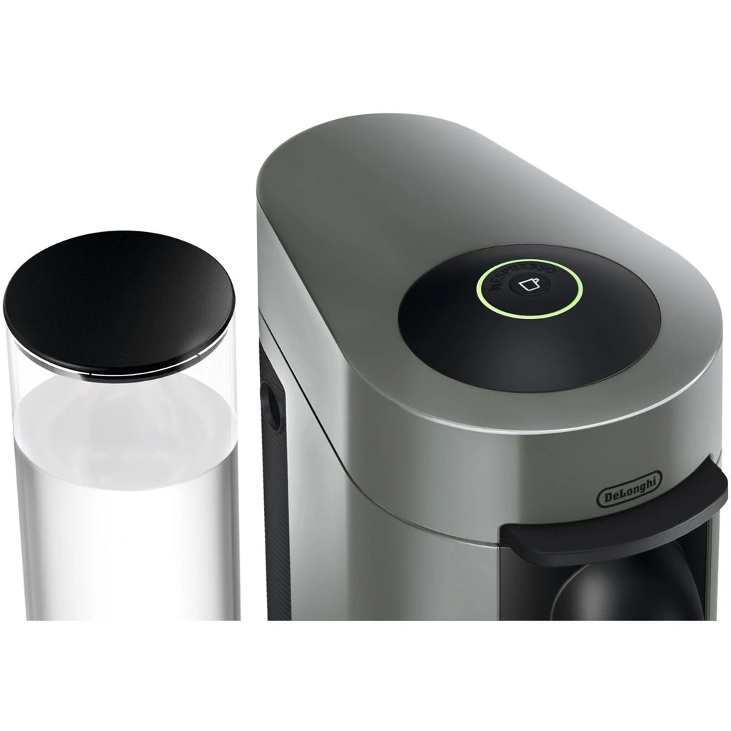 Gray Coffee and Espresso Machine with Aerocinno G984779