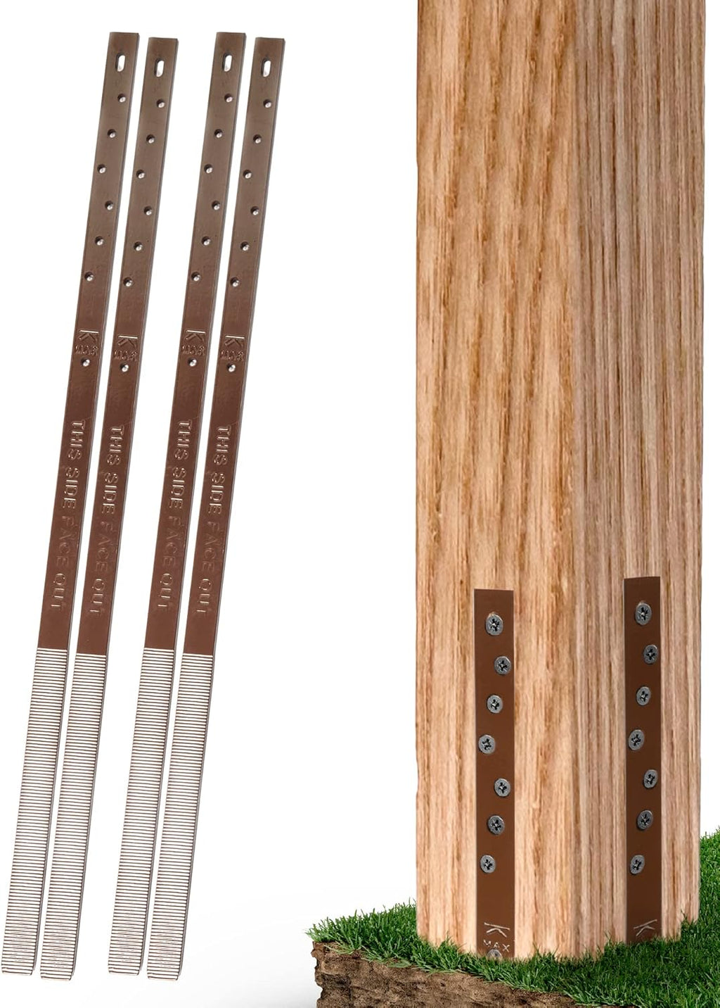 Pack of 4 Wood Post Repair Q7049
