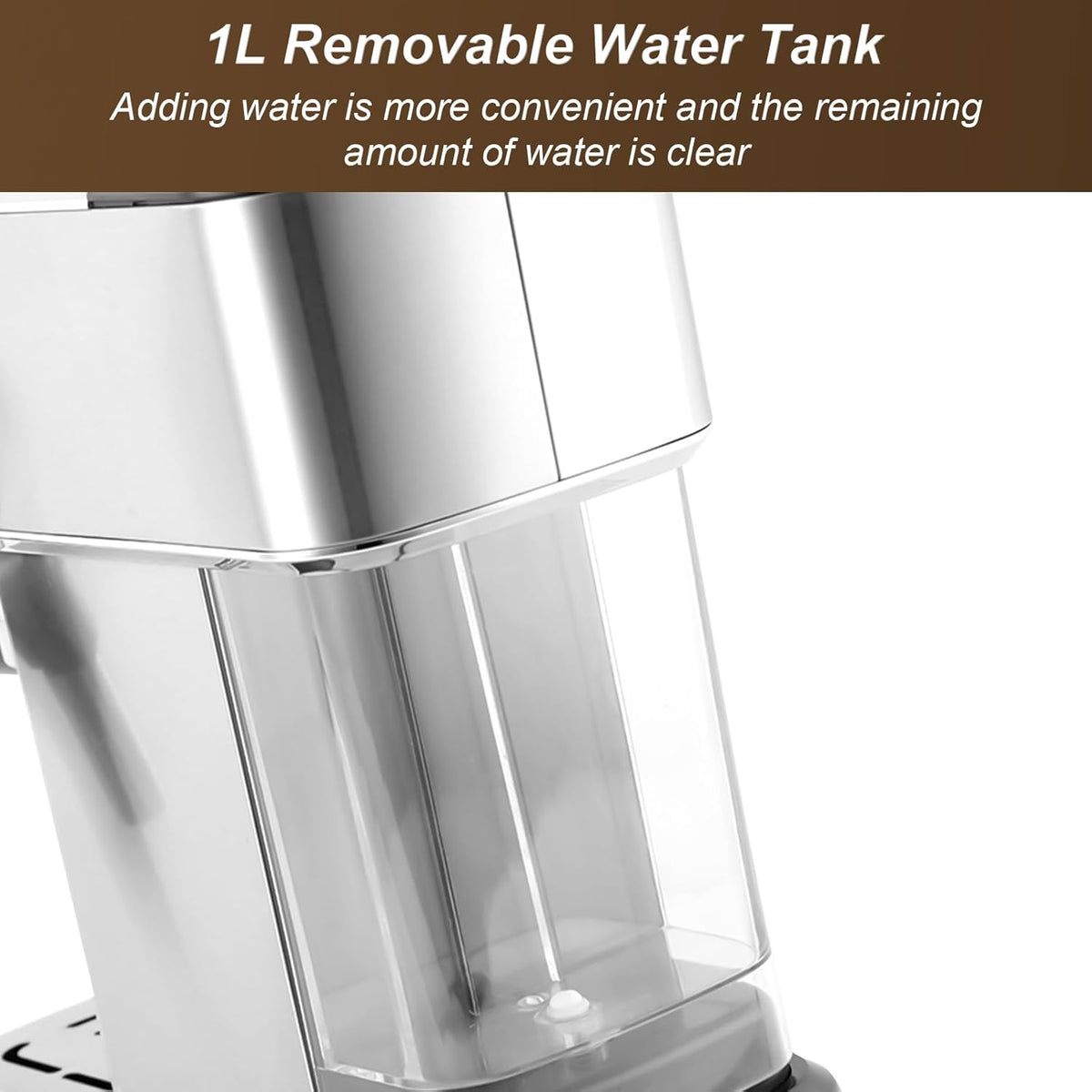 15 Bar Espresso Machine with Milk Frother Steamer H222