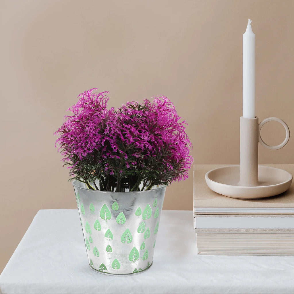 Light Green Tall Plant Stand D43801