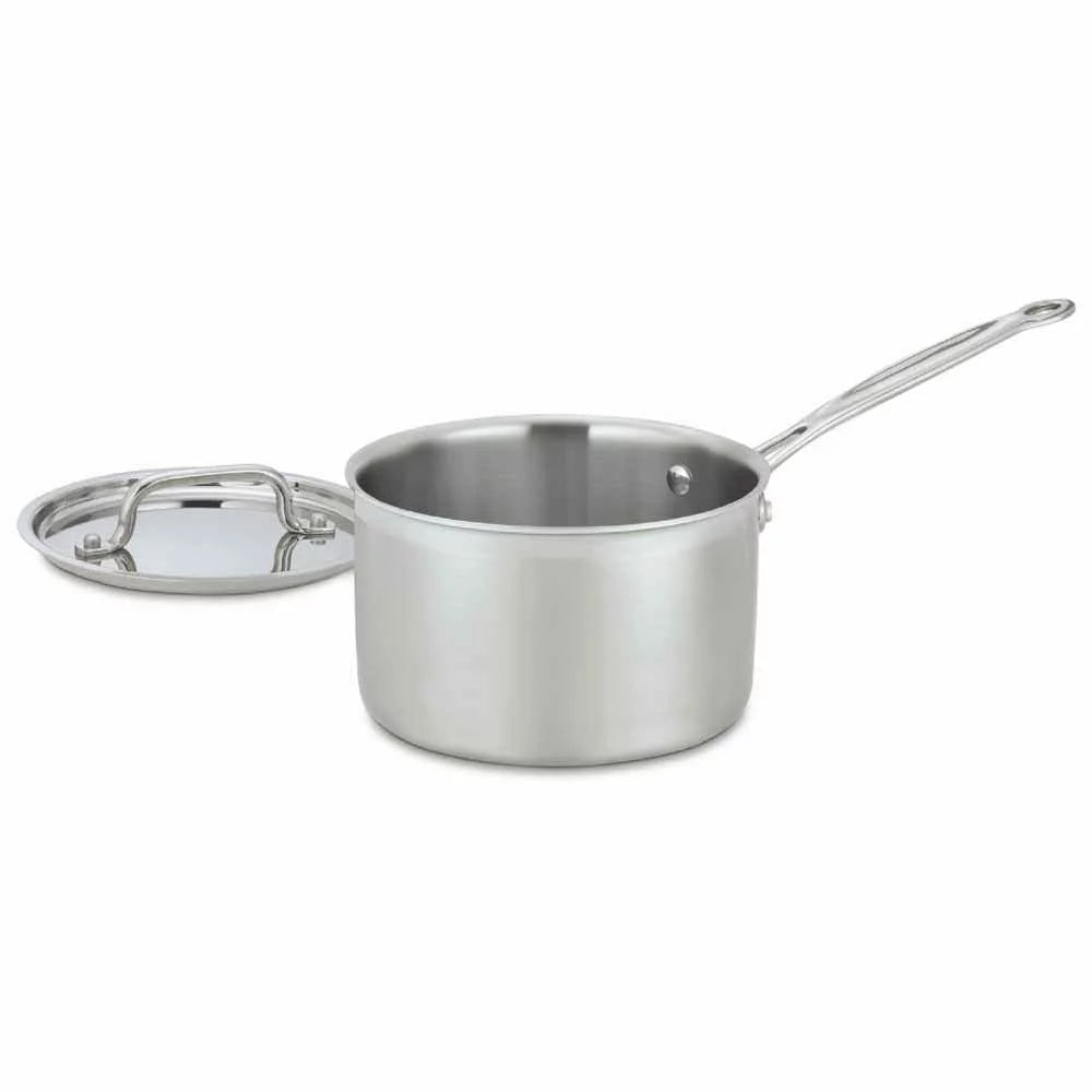 Triple Ply Stainless 3-Quart Saucepan N835