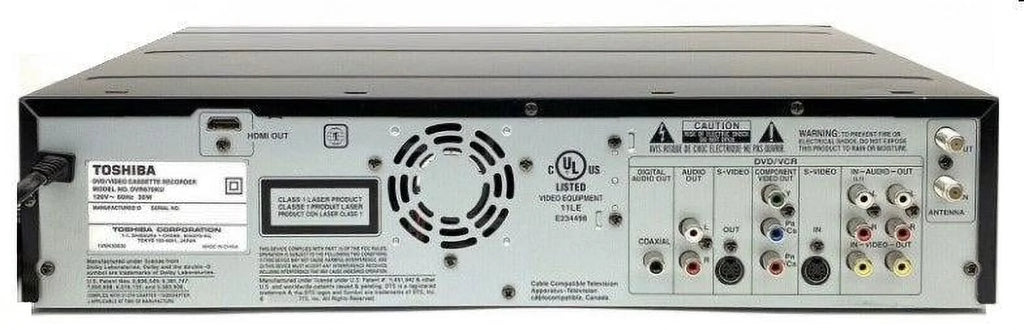 DVD Recorder VCR Combo E702