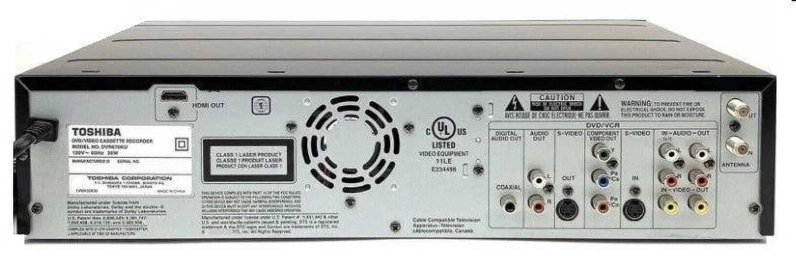 DVD Recorder VCR Combo E702