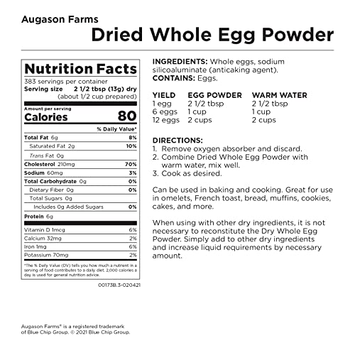 57 Servings Scrambled Egg Mix C938507
