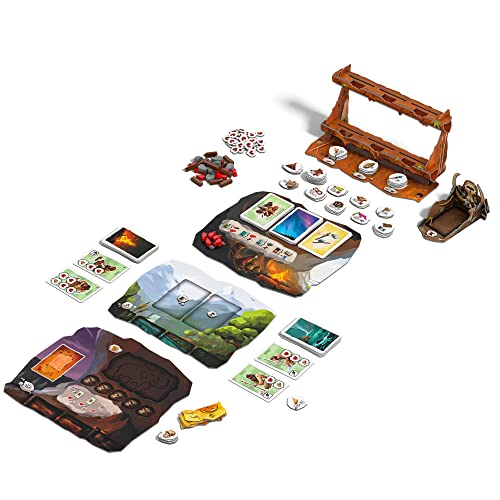 Cooperative Board Game for 2-4 Players, Ages 10+, 45-60 Minute Playtime O1117