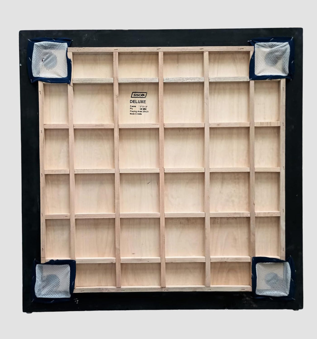 Full Size Carrom Board with Striker and Coins X3006