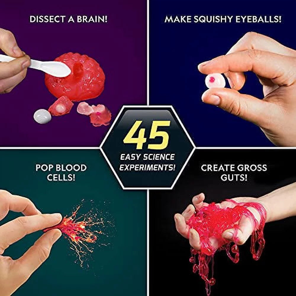 15 Gross Science Experiments for Kids N5451