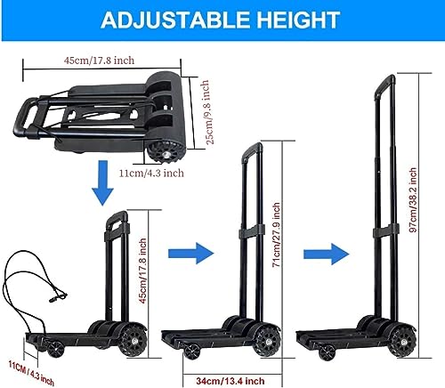 Black Folding Hand Truck S752772