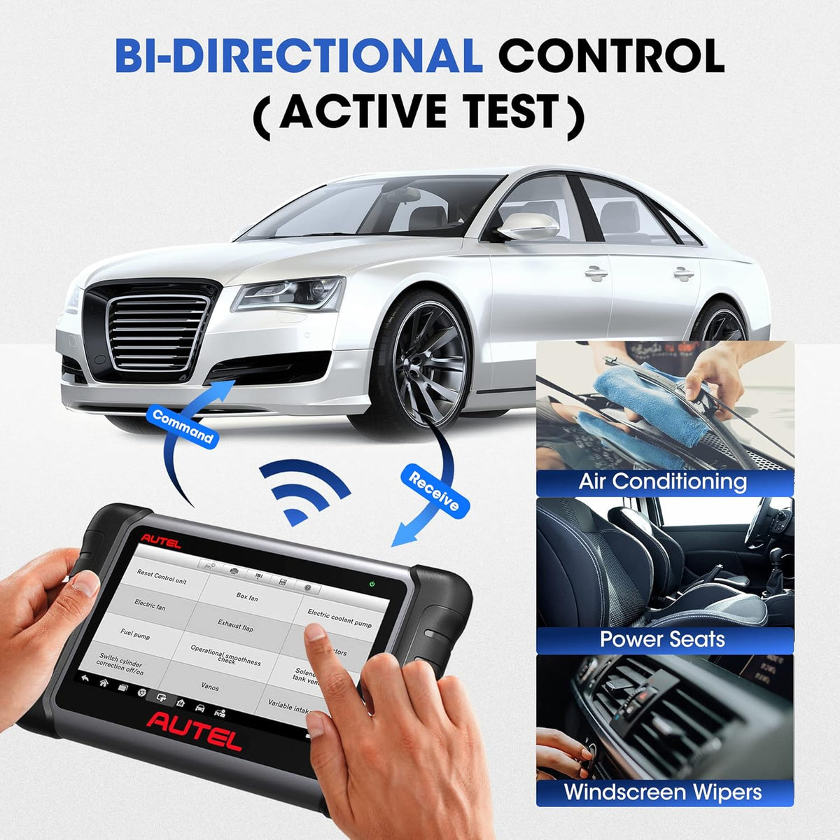 OBD2 Diagnostic Scanner with Bi-directional Control A349202