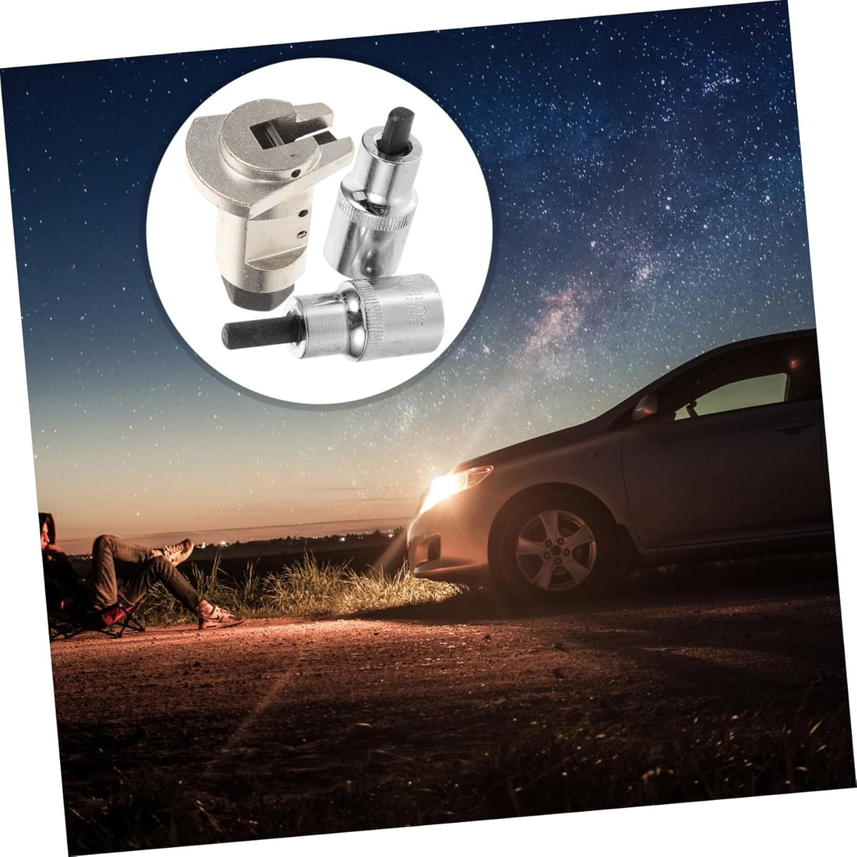 3pcs Car Shock Absorber Removal Socket Strut Knuckle Spreader Ball Head Suspension Separator Automotive Tools Z806