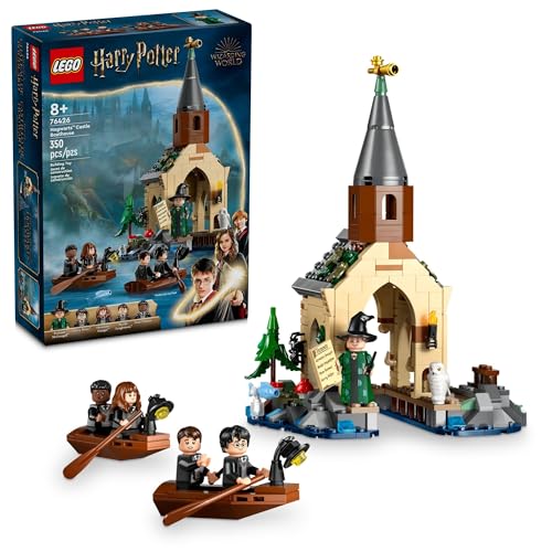 Hogwarts Castle Boathouse with 2 Buildable Boats and 5 Minifigures U9409