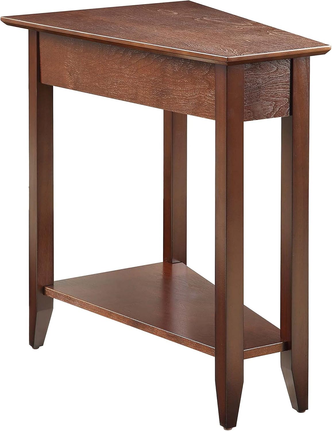 Black Wedge End Table O921