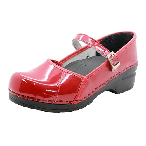 Leather Clogs D254109