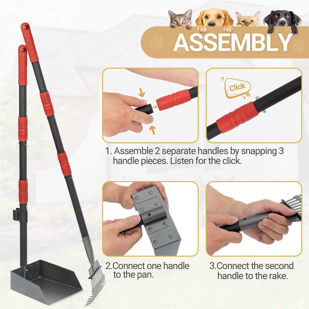 Dog Pooper Scooper and Rake Set M16759
