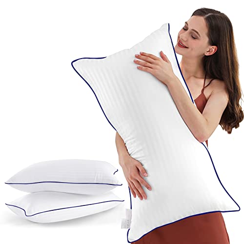 King Size Set of 2 Cooling Pillows with Down Alternative Filling K727
