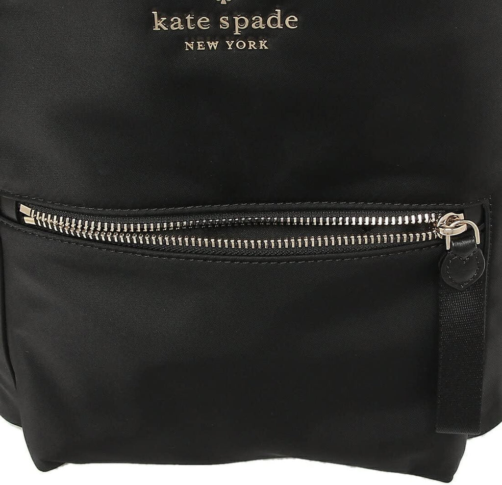Black Nylon Backpack Z451091