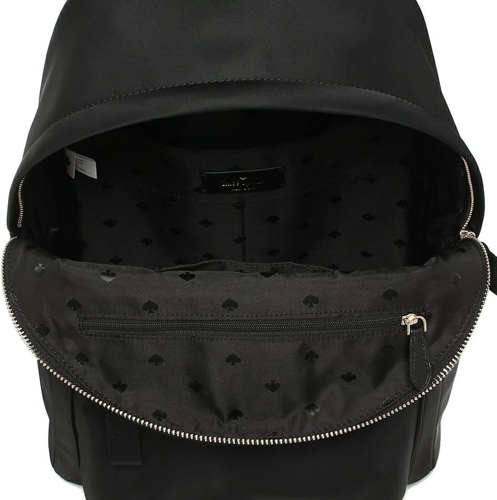 Black Nylon Backpack Z451091