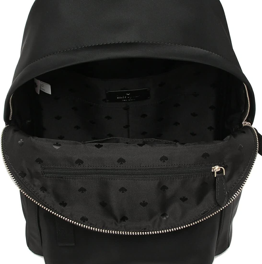 Black Nylon Backpack Z451091