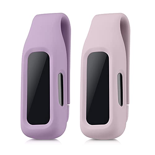 2X Clip-On Holder Replacement Set Black/Dark Rose X254