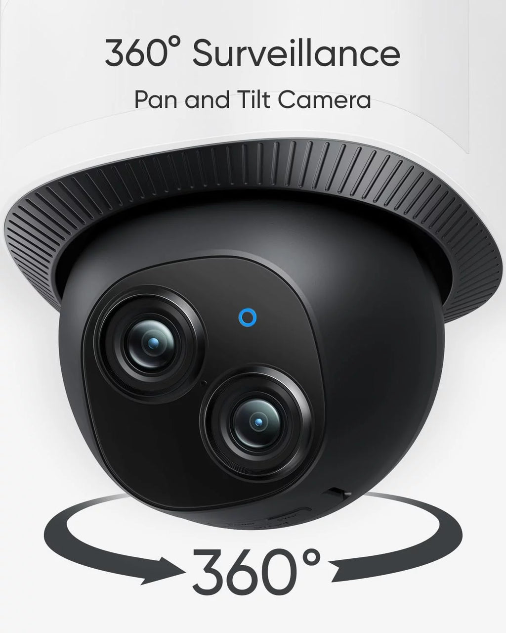 Dual Camera Floodlight Camera with 360° Pan and Tilt H102