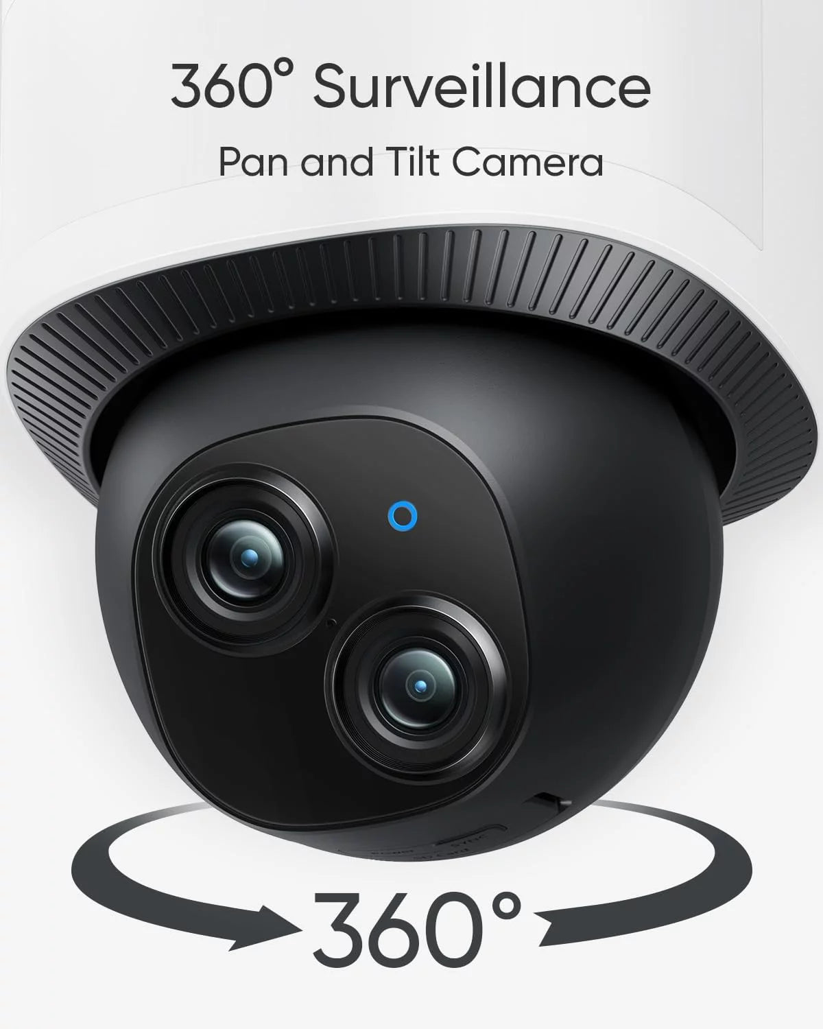 Dual Camera Floodlight Camera with 360° Pan and Tilt H102