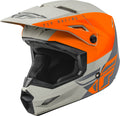 Matte Orange/Grey Helmet V30758