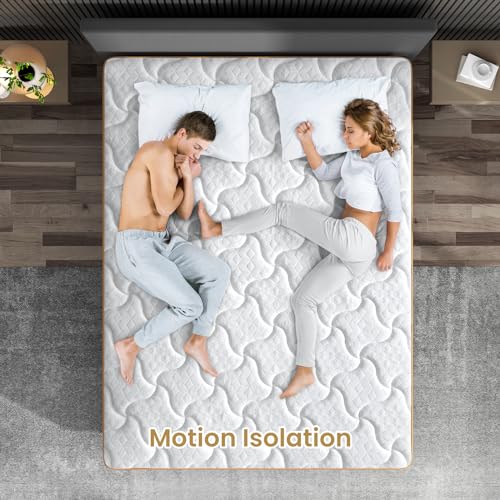 12 Inch Hybrid Innerspring Mattress with Gel Memory Foam A917