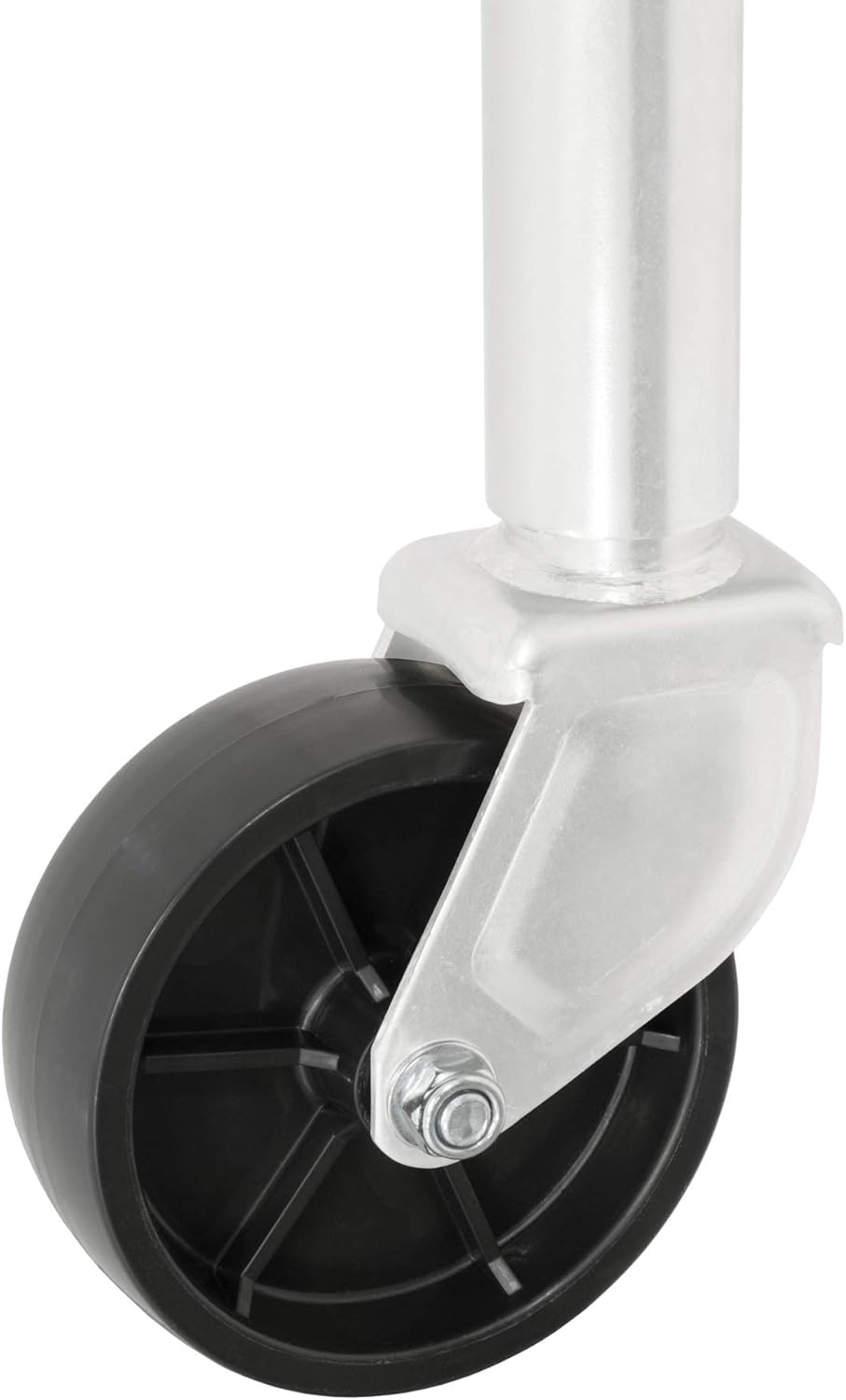 6-Inch Black Plastic Boat Trailer Jack Wheel S258246