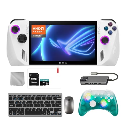 2TB SSD Gaming Handheld 7-inch Touchscreen 120Hz FHD 1080p AMD Ryzen Z1 Extreme Processor 8 in 1 Bundle A348266