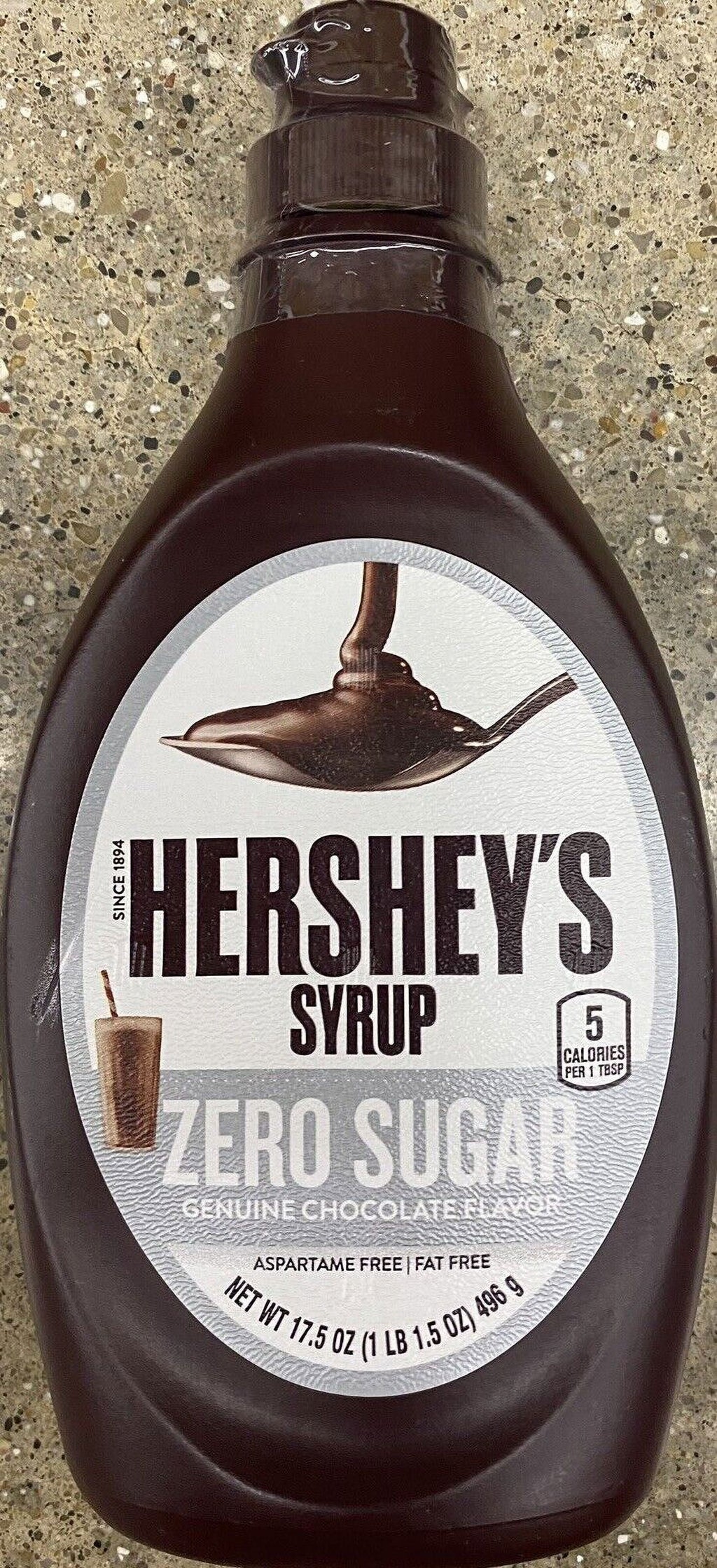 2 PACK 17.5 Oz Zero Sugar Chocolate Flavor Syrup X429601