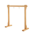 Medium Beech Wood Gong Stand Z534