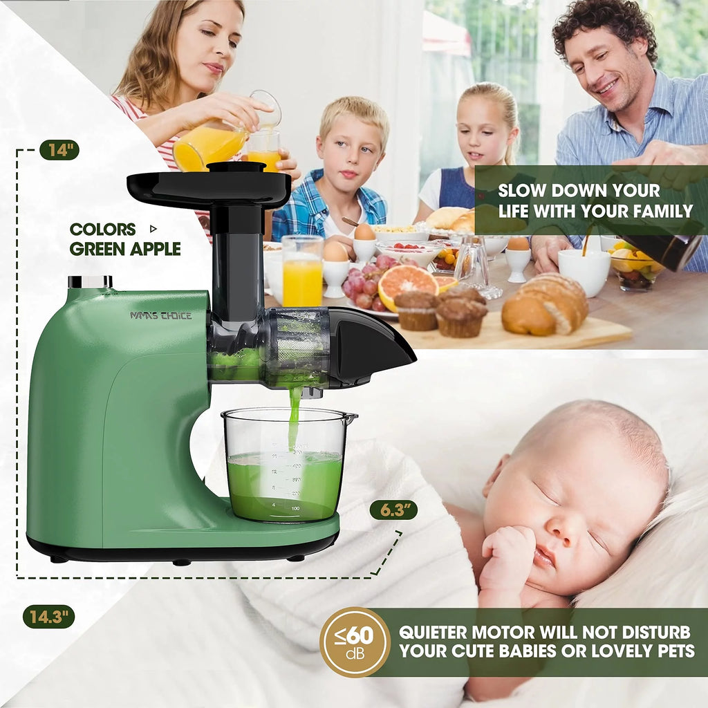 Slow Masticating Cold Press Juicer E4124