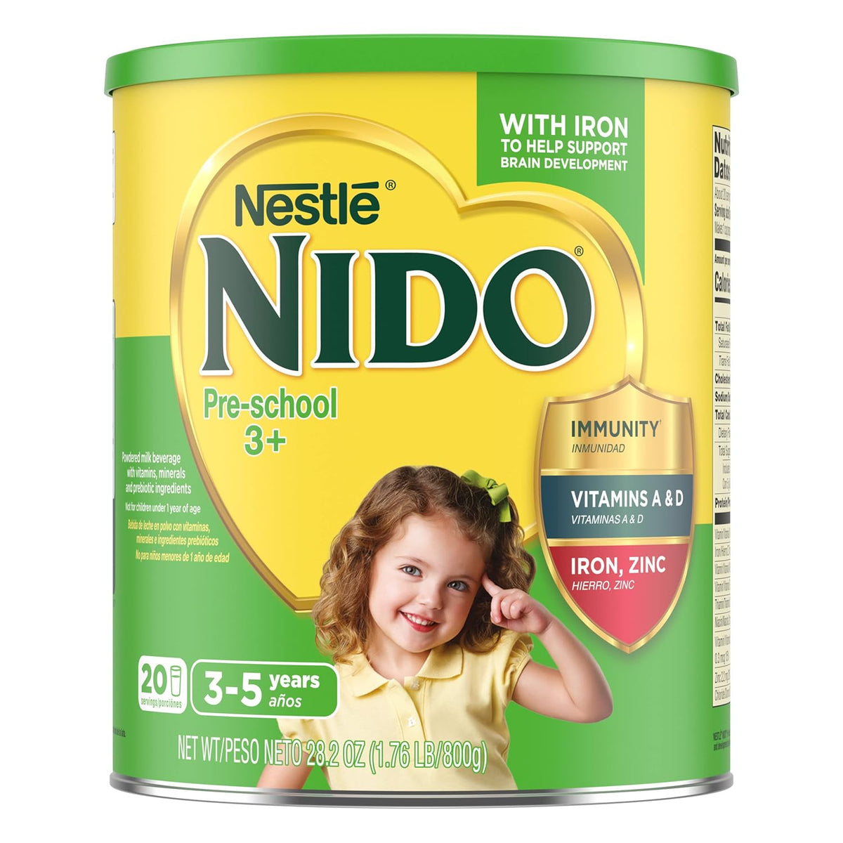 1.76 Pound Toddler Powdered Milk Beverage T366593