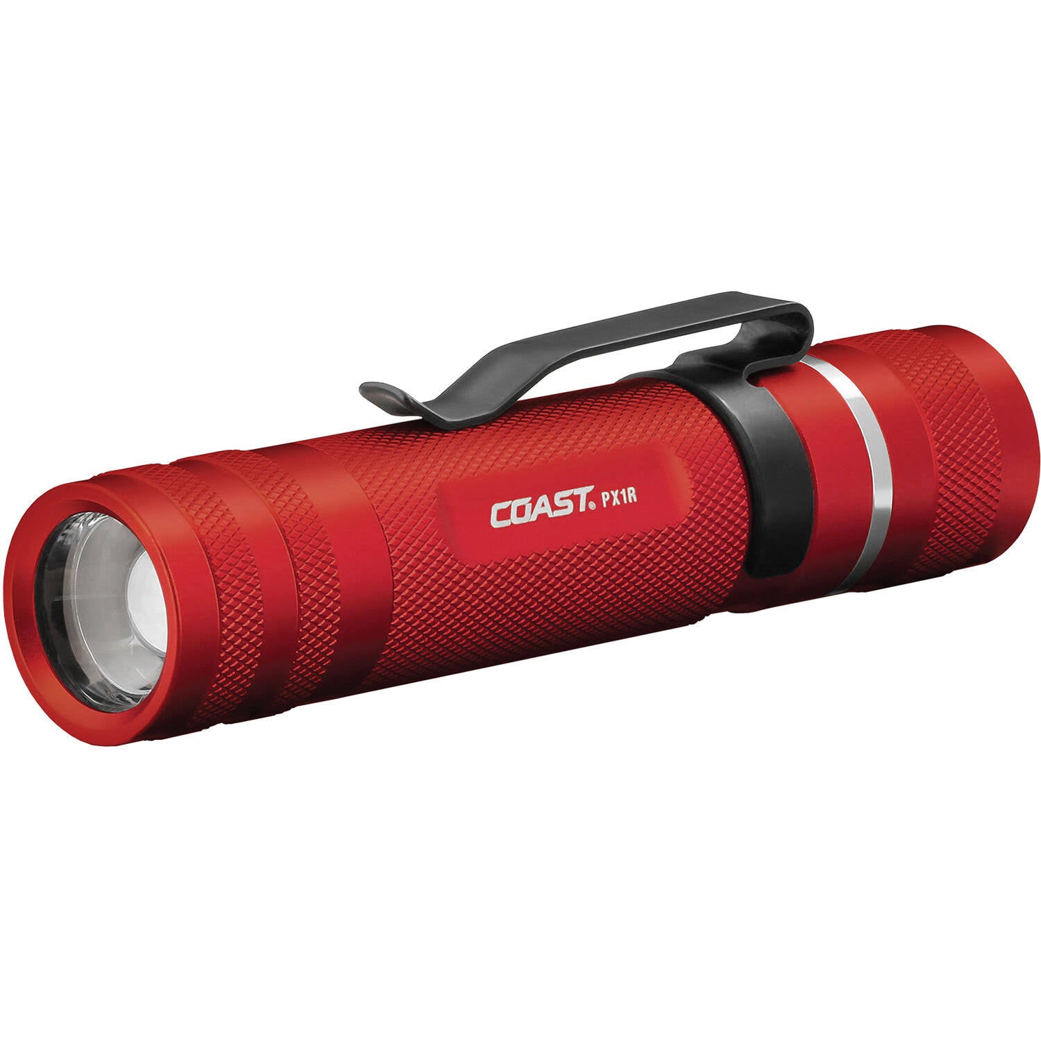 Red Rechargeable Focusing LED Flashlight S5501