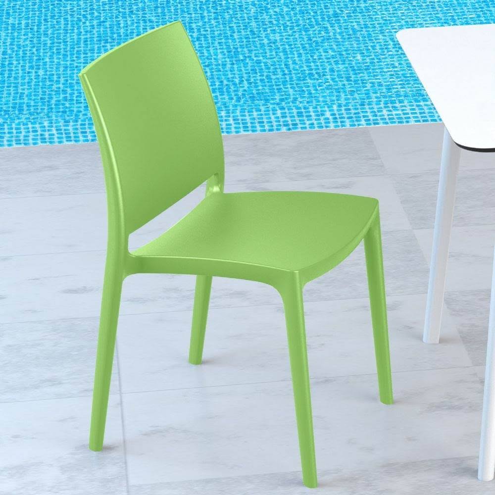 Set of 2 Tropical Green Dining Chair C343996