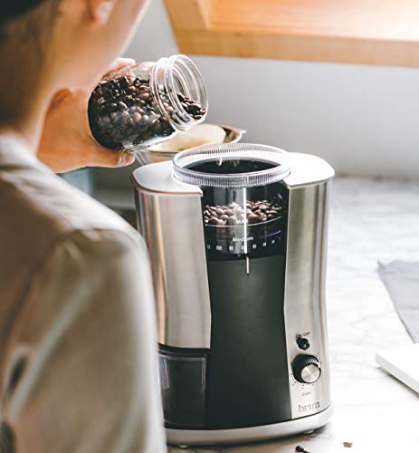 Stainless Steel Conical Burr Coffee Grinder D3981