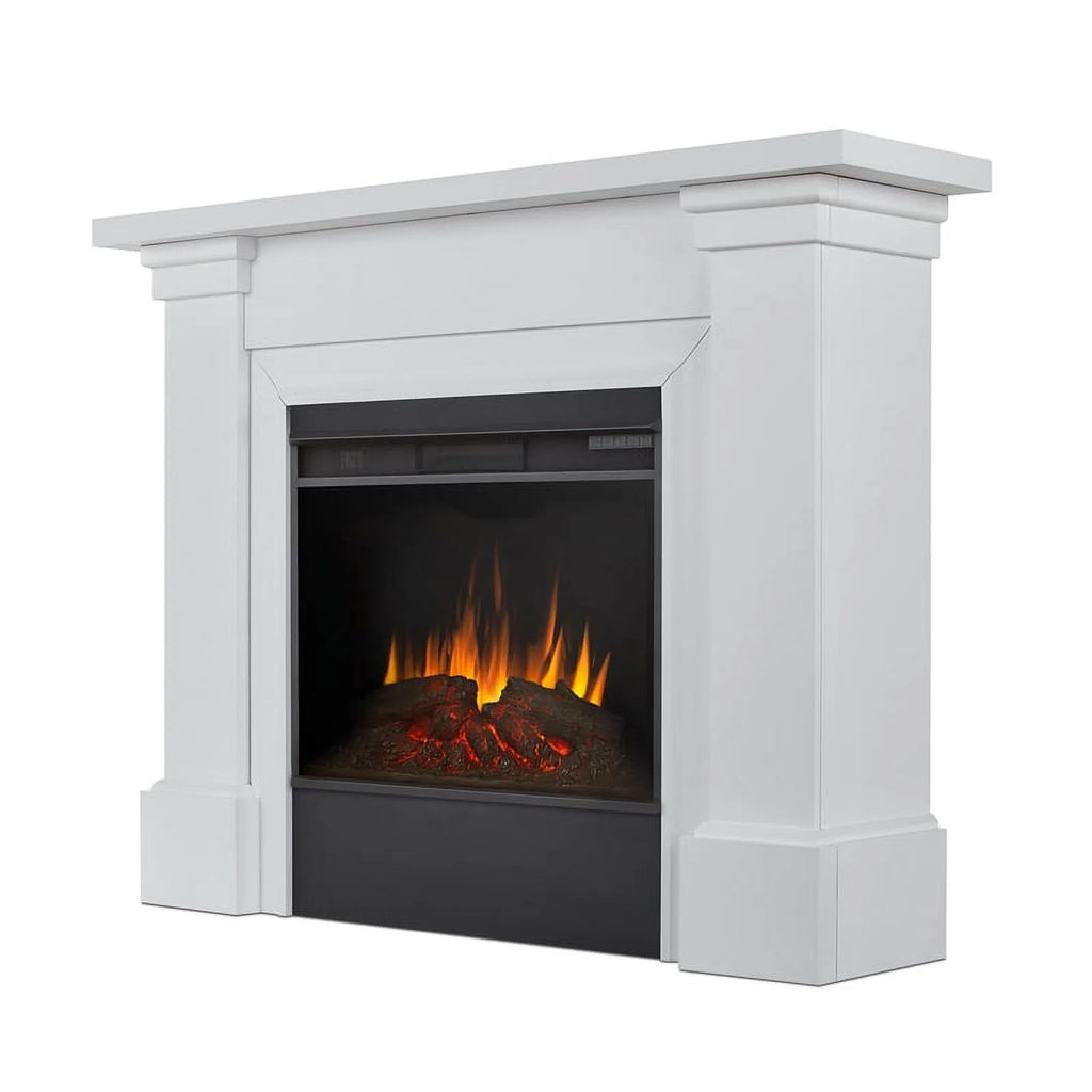White Electric Fireplace P111