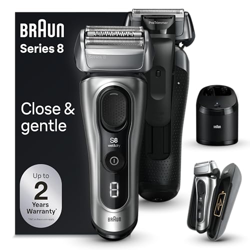 Electric Razor with Shaving Elements & Precision Trimmer, Wet & Dry Z240