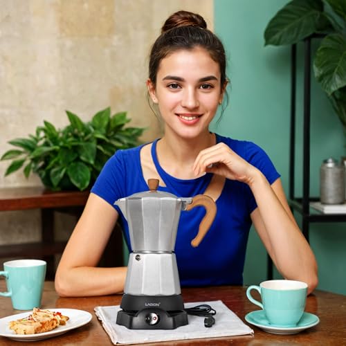 6 or 3cup Electric Espresso Coffee Maker H298