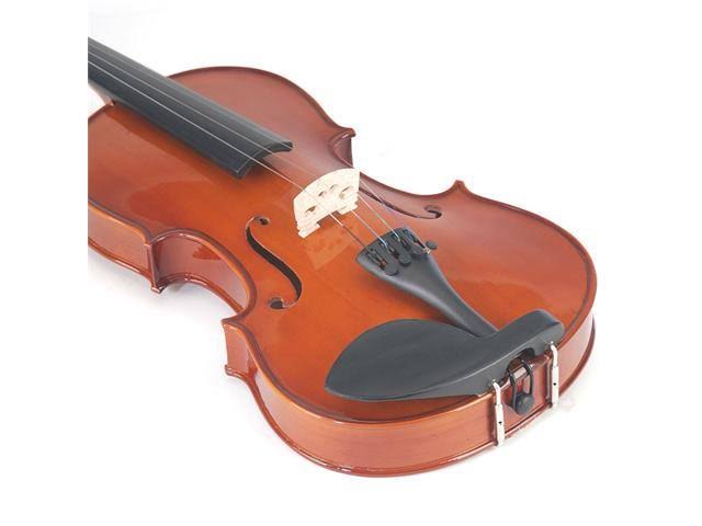 14-inch Solid Wood Viola with Case, Bow, Rosin, Bridge and Strings E51079